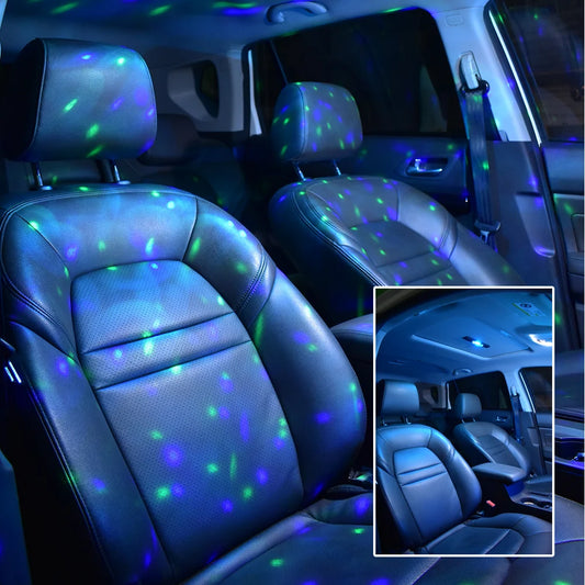 RGB Car Star Projector | Voice-Controlled LED Mood Light